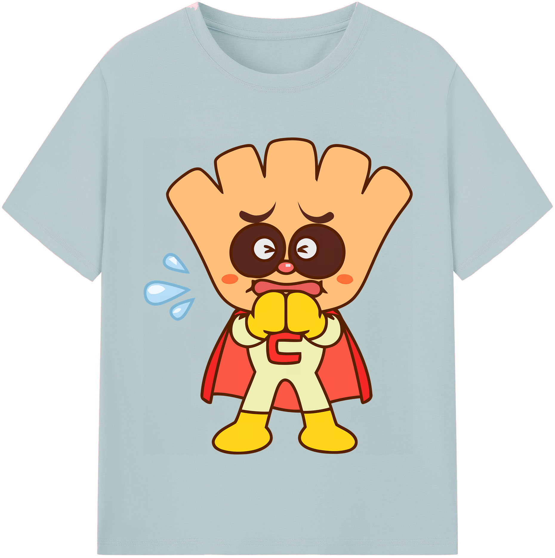 （画像用） アンパンマン Anpanman 綿100％半袖Tシャツ（フロントプリント）